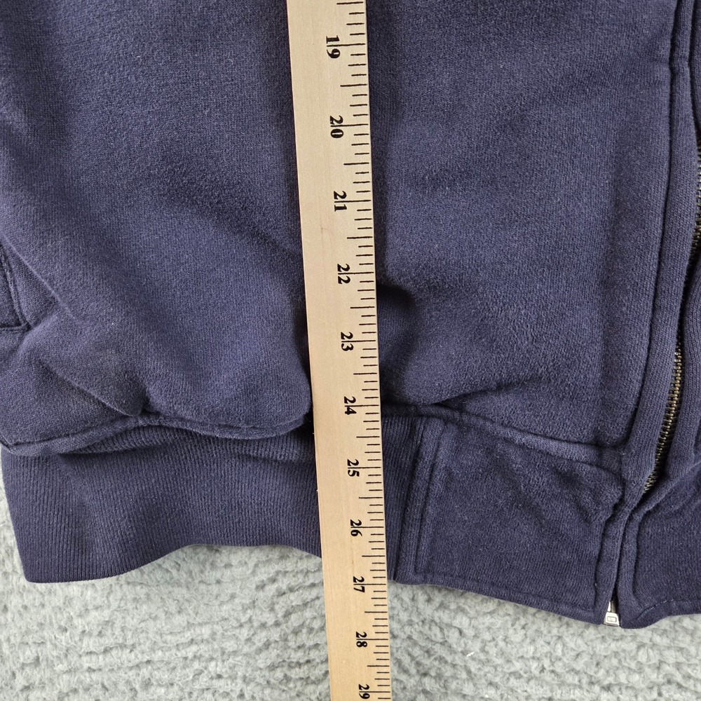 Polo Ralph Lauren Track Jacket Mens 2XB Navy‎ Blue Thermal Lined Full Zip Stripe - Picture 8 of 10